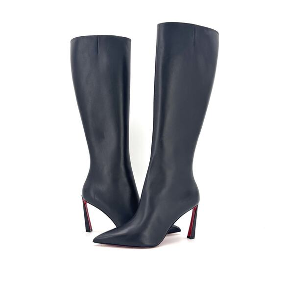 Christian Louboutin Condora Botta 85 Knee High Pointed Toe Tall Boots 39.5 - Picture 2 of 10